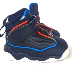 Nike Jordan Pro Strong BT Baby Toddler Shoes Size 4C Leather Black 407486 008